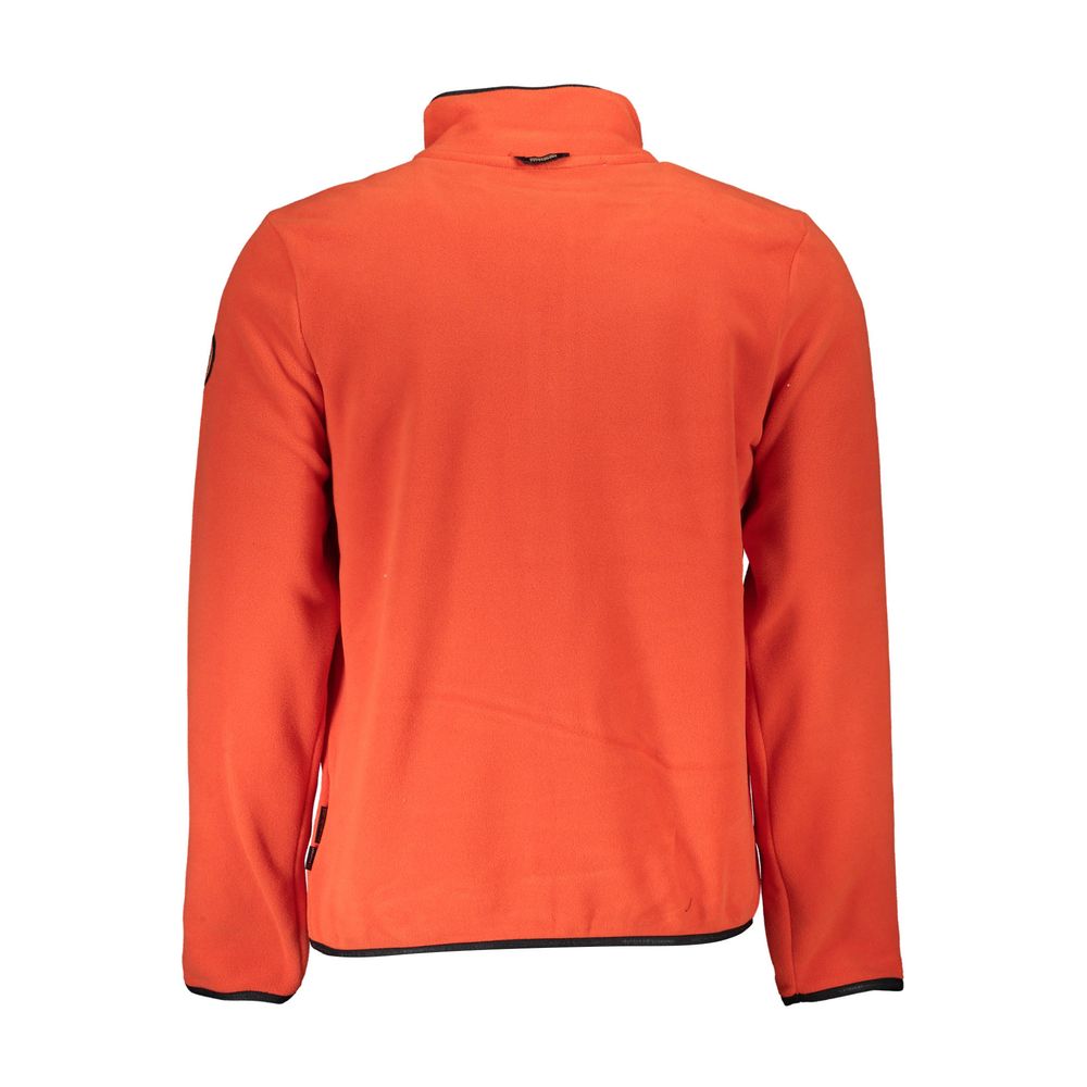 Roter Polyester-Herrenpullover