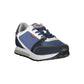 Sneaker da uomo in ecopelle blu