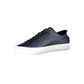 Blue Leather Men Sneaker