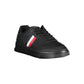 Black Leather Men Sneaker