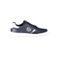 Eleganti sneakers blu con dettagli ricamati