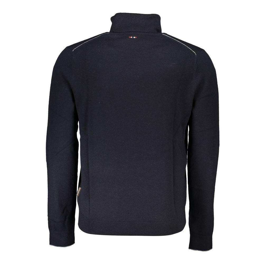 Maglione da uomo in tessuto nero