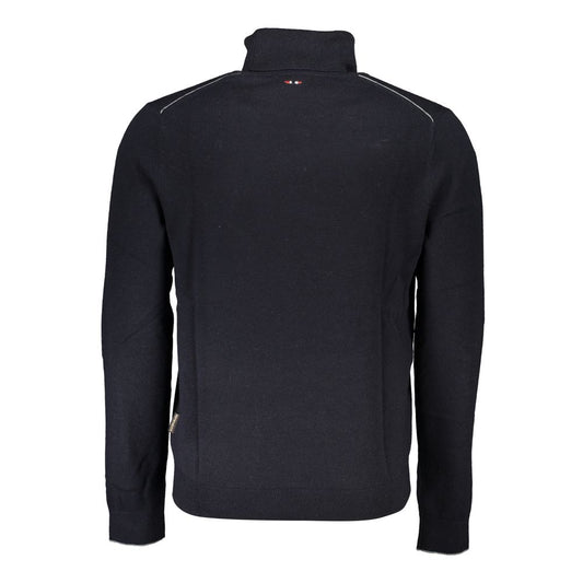 Maglione da uomo in tessuto nero