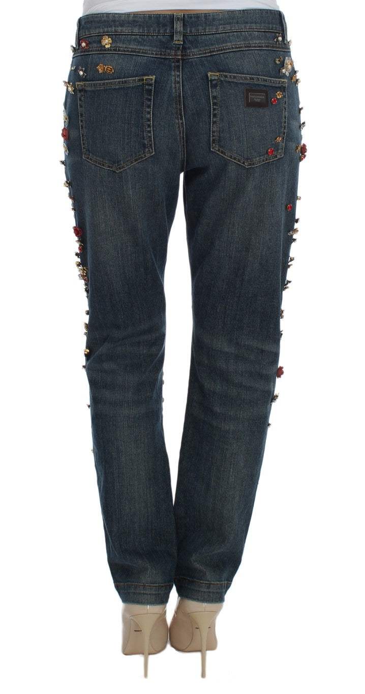 Enchanted Sicily Boyfriendjeans mit Kristallherz