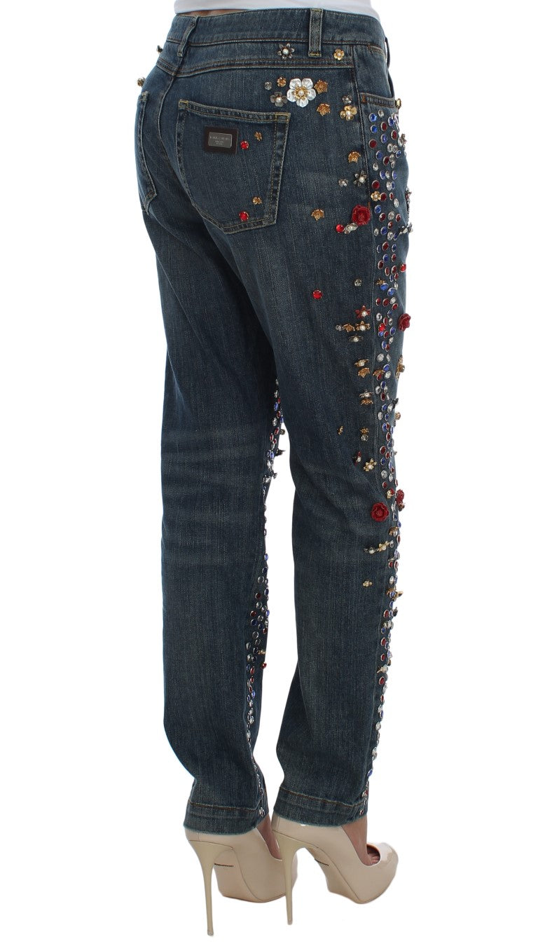 Enchanted Sicily Boyfriendjeans mit Kristallherz