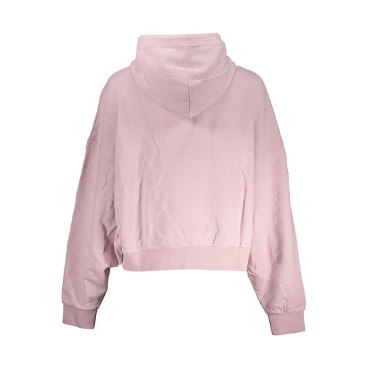 Maglione in cotone rosa