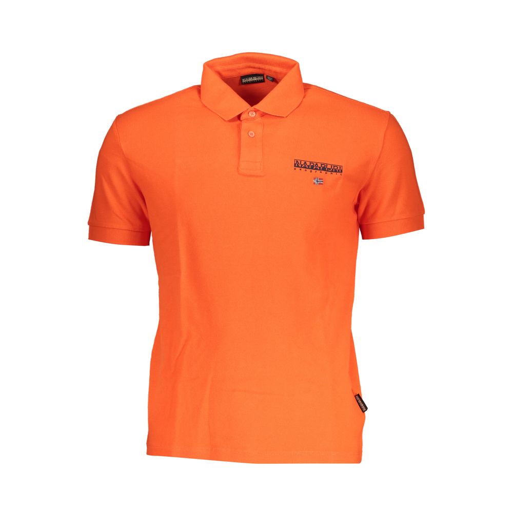 Rosa Poloshirt mit Kontrastdetails