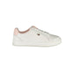 White Polyester Sneaker