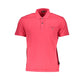 Rosa Poloshirt aus Baumwolle