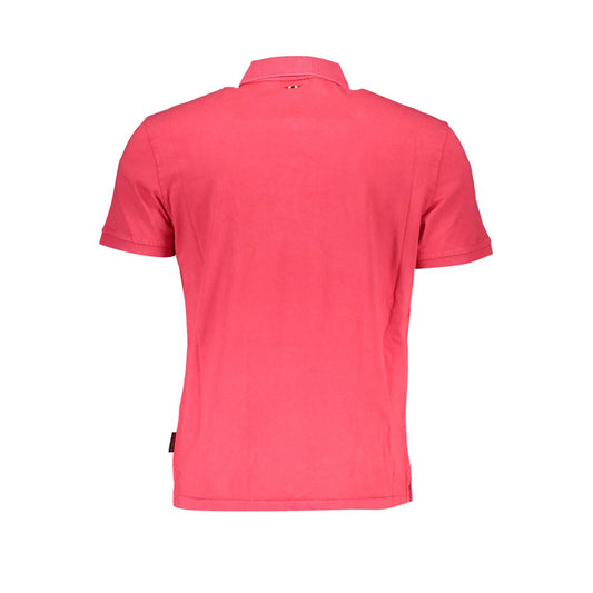 Polo in cotone rosa