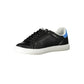 Schwarzer Polyester-Sneaker