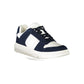 Blauer Polyester-Sneaker