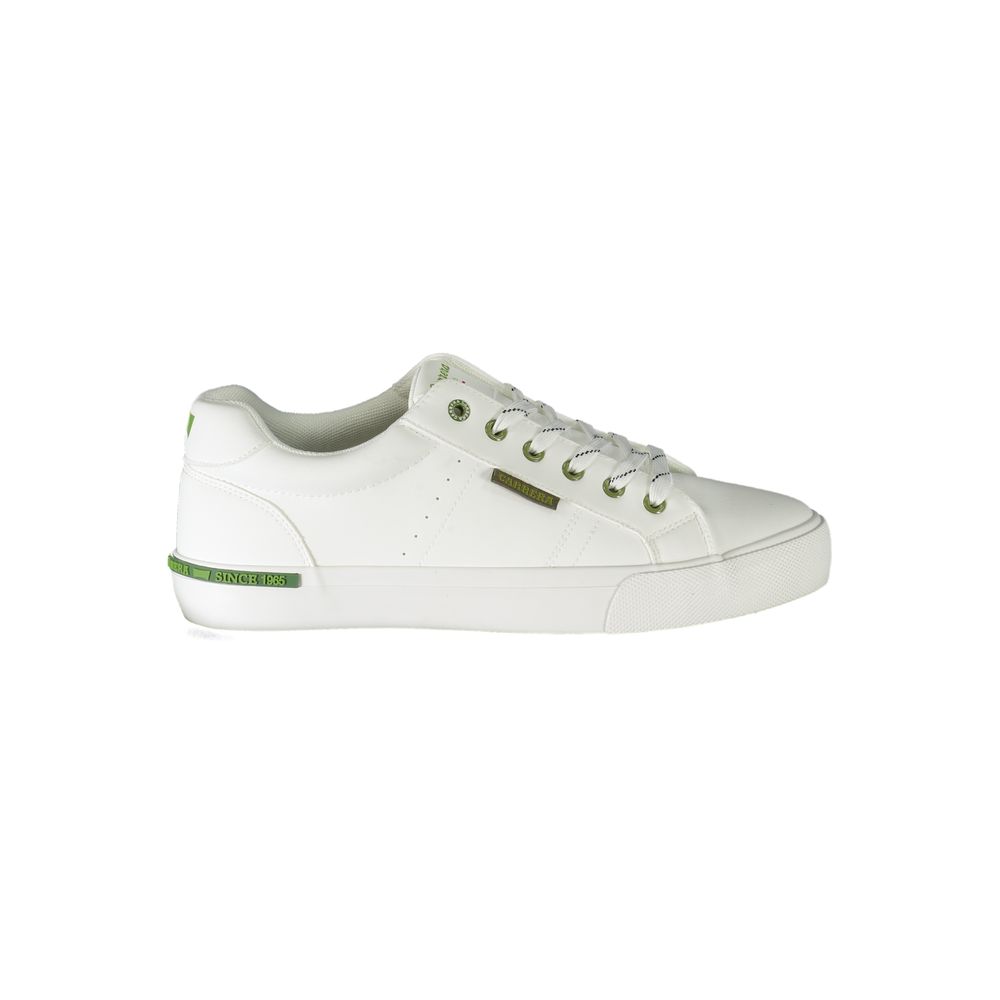 Sneaker in poliestere bianco