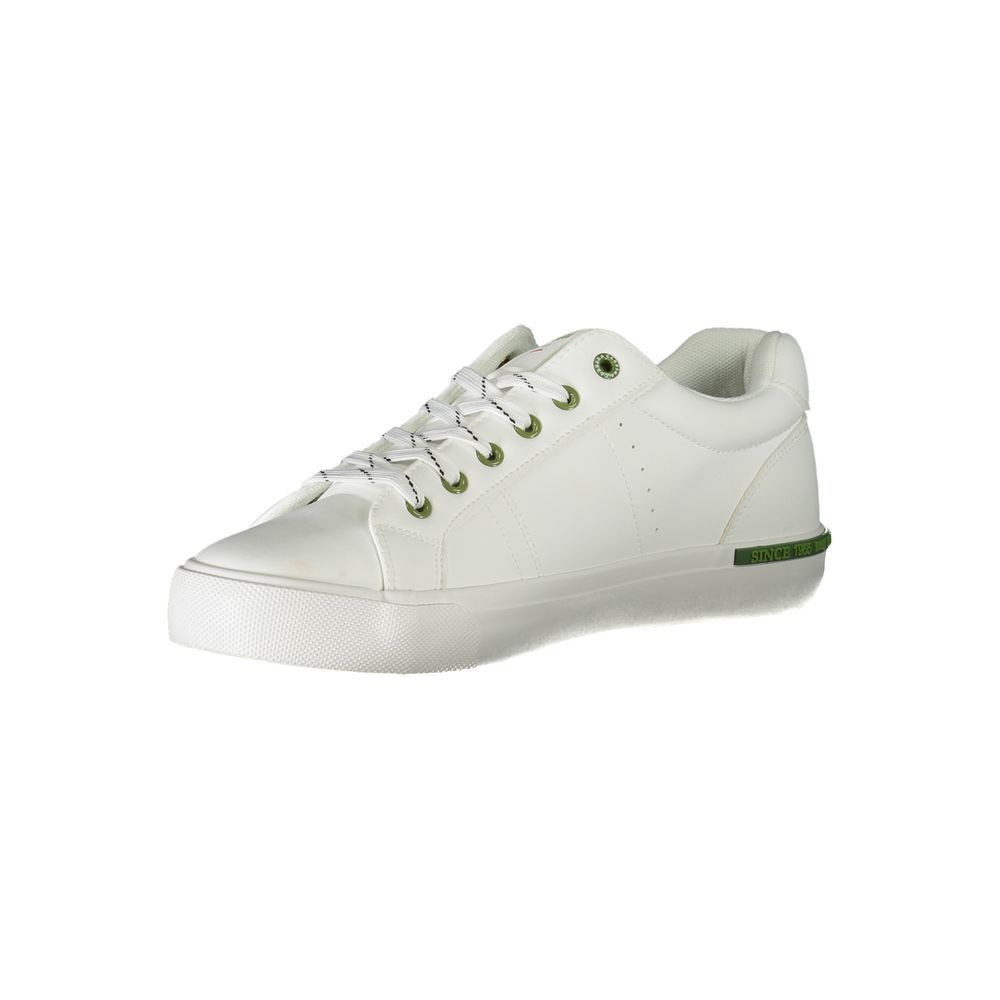 Sneaker in poliestere bianco