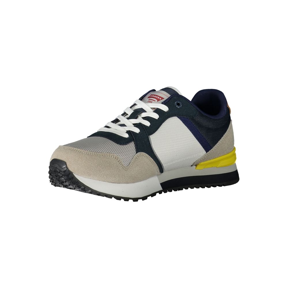 Grauer Polyester-Sneaker