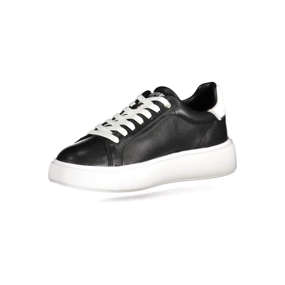 Sneaker in poliestere nero