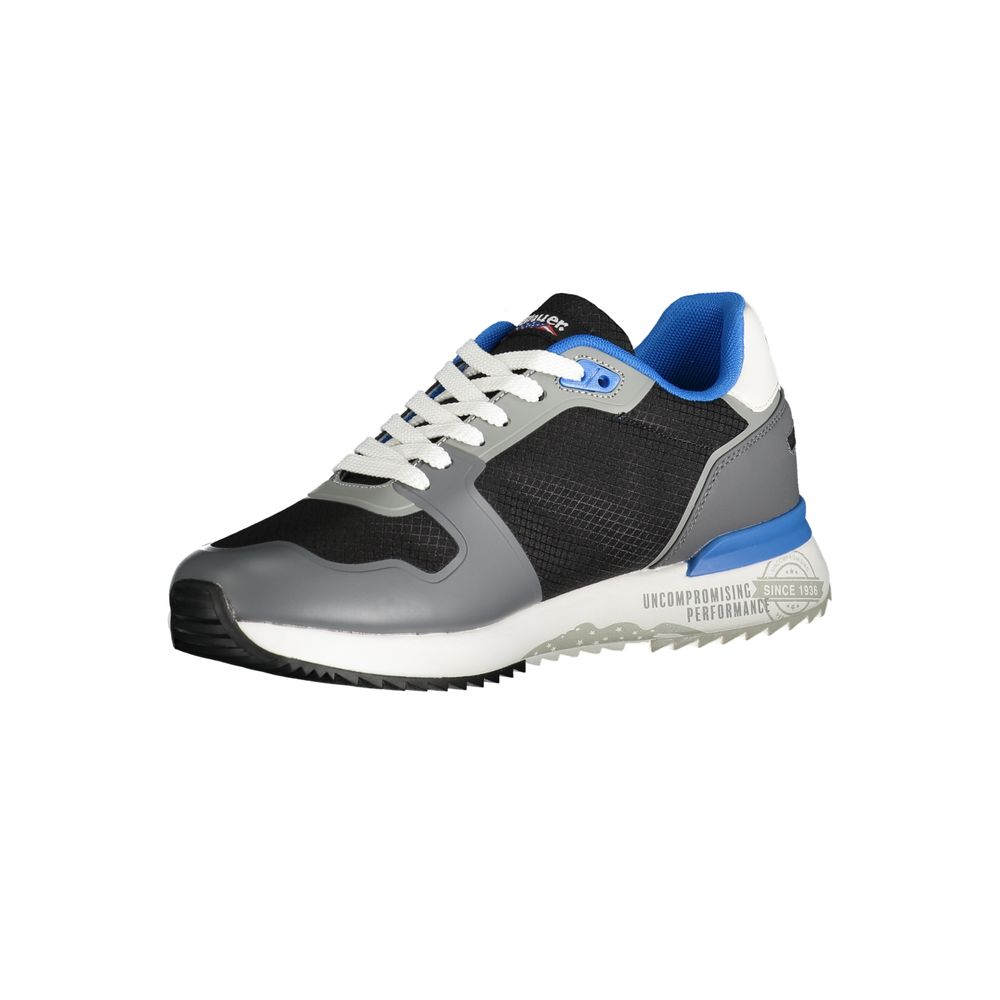 Grauer Polyester-Sneaker