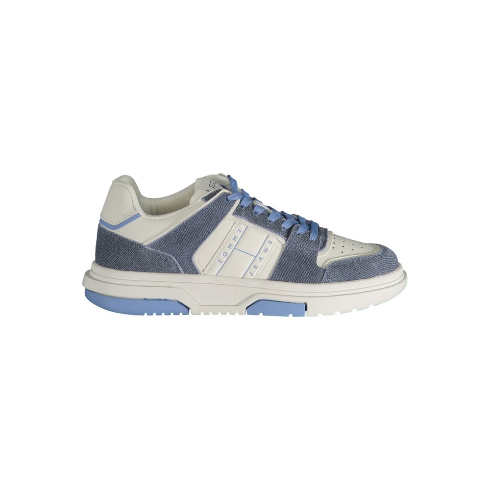 Light Blue Polyester Sneaker