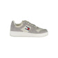 Grauer Polyester-Sneaker