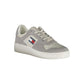 Grauer Polyester-Sneaker