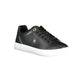 Black Polyester Sneaker