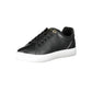 Black Polyester Sneaker