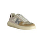 Beigefarbener Polyester-Sneaker