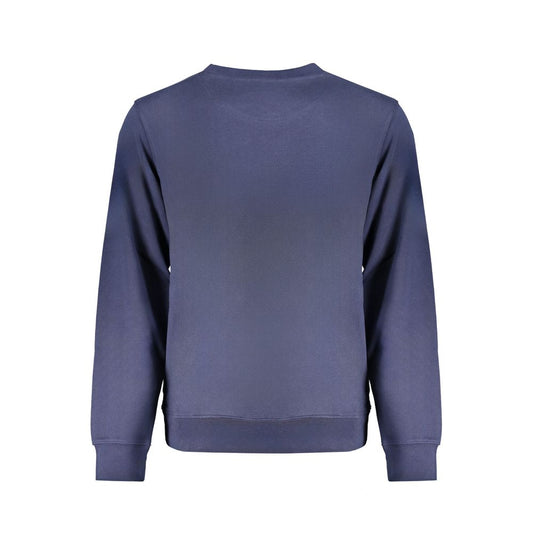 Maglione in cotone blu