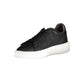 Schwarzer Polyester-Sneaker