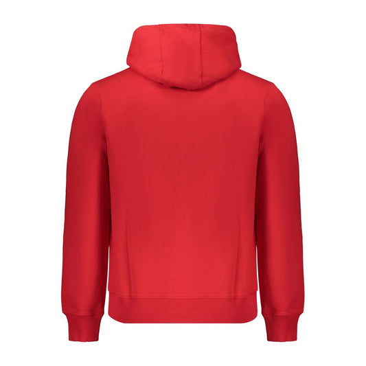 Maglione di cotone rosso