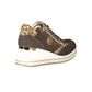 Brown Polyester Women Sneaker