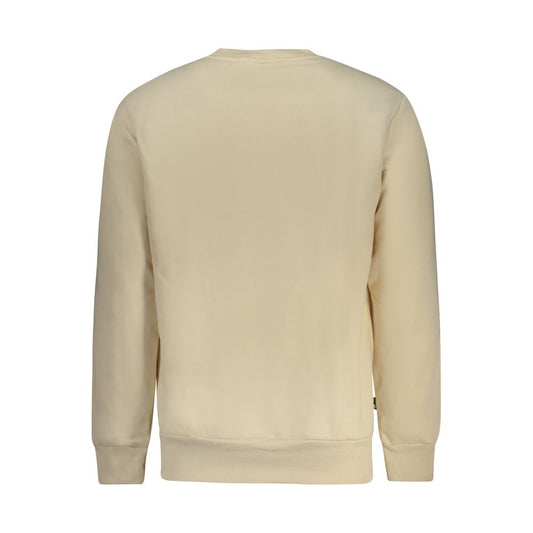 Maglione da uomo in cotone beige