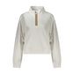 White Polyester Women Sweater