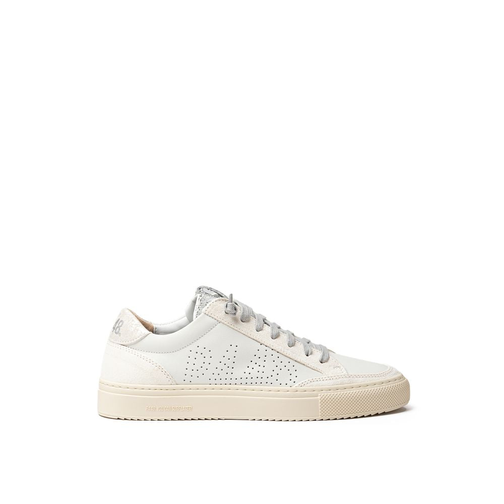 Sneaker in pelle bianca