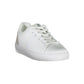 Weiße Leder Damen Sneaker