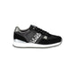 Black Polyester Women Sneaker