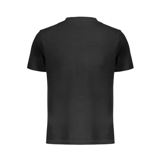 Black Cotton T-Shirt