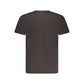 Black Cotton Men T-Shirt