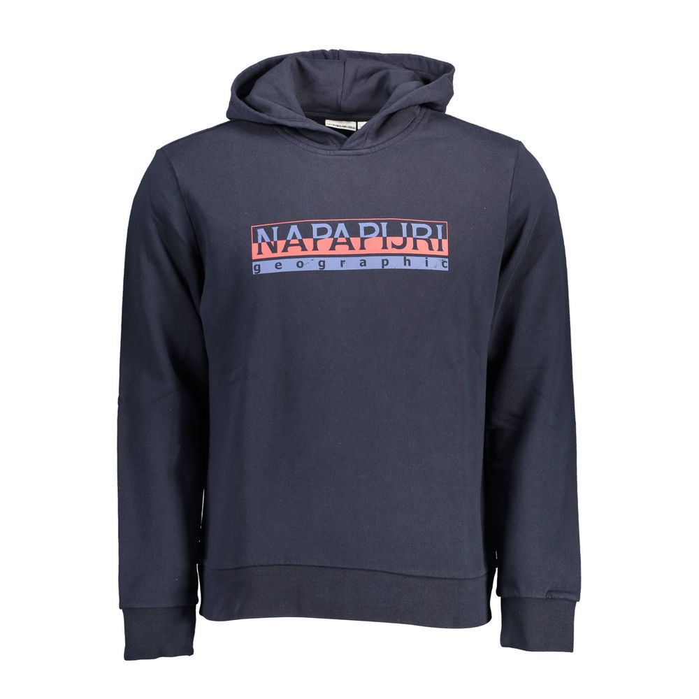 Blauer Herrenpullover aus Baumwolle