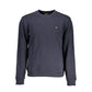 Blue Cotton Men Sweater