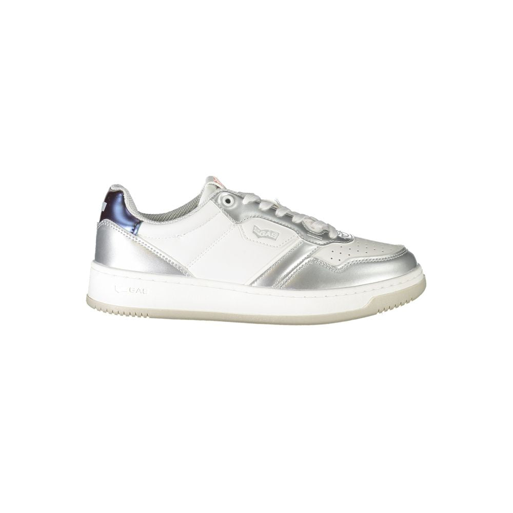 White Polyester Sneaker