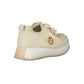 Beige Polyethylene Women Sneaker