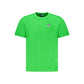 Green Cotton Men T-Shirt