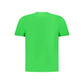 Green Cotton Men T-Shirt