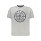 Gray Cotton Men T-Shirt