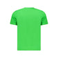 Green Cotton Men T-Shirt