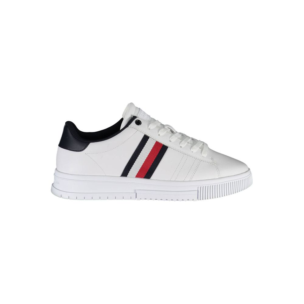 White Leather Mens Sneaker