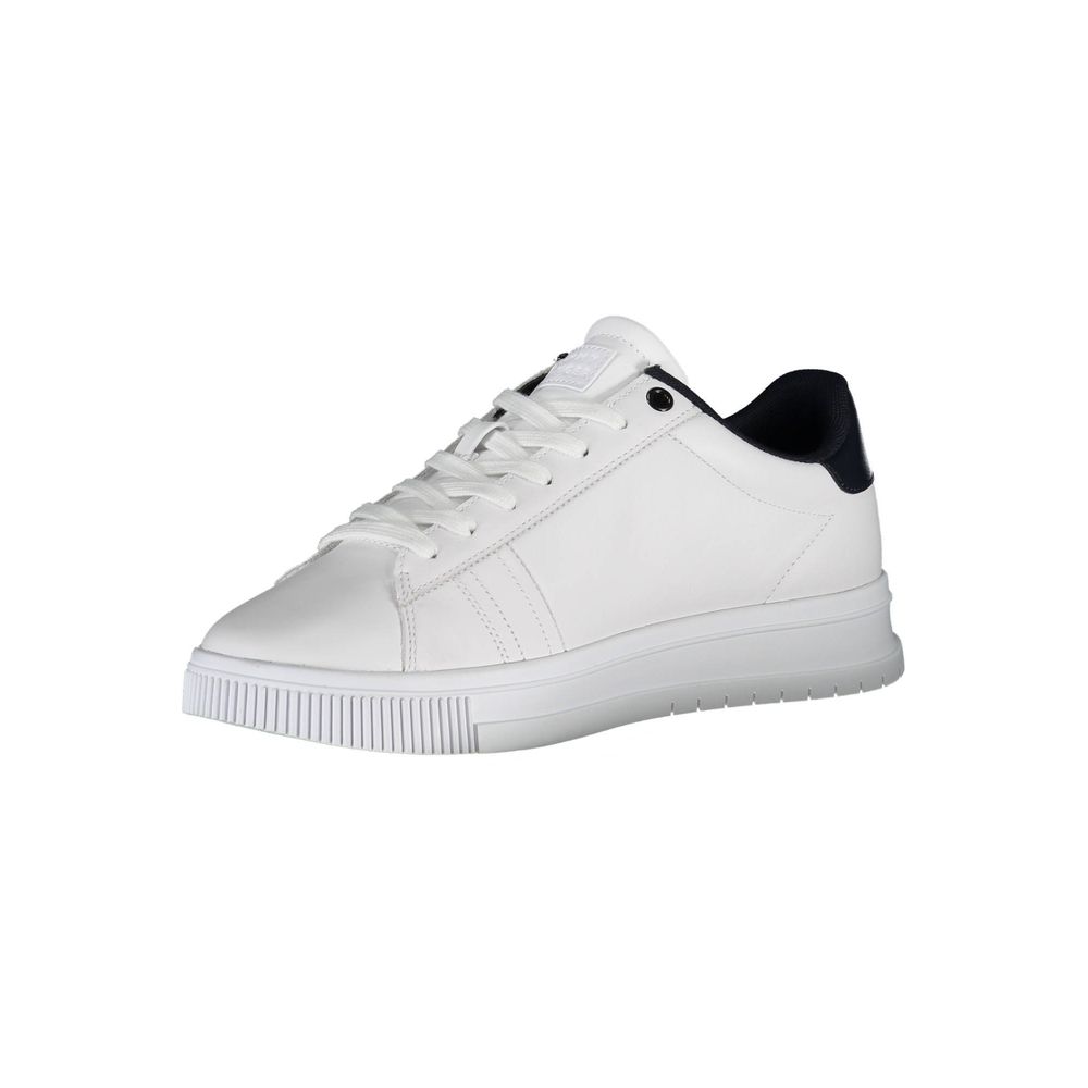 White Leather Mens Sneaker