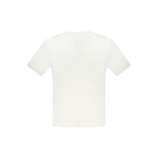 White Cotton Mens TShirt