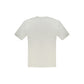 White Cotton Men T-Shirt